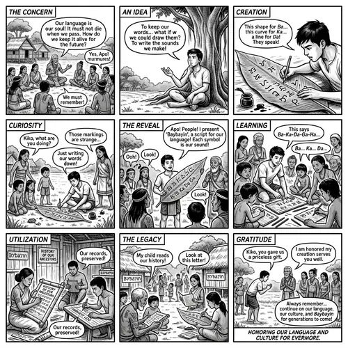 History of Language: Origins of Baybayin Script by Indigenous People