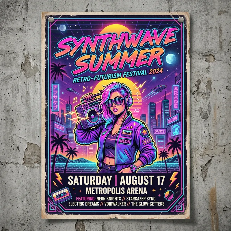 Custom Pop Culture Poster Design Service Custom Pop Culture Poster Design Service