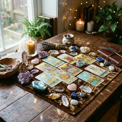 Spiritual Tarot Cards & Mystical Crystals | Serene Elements