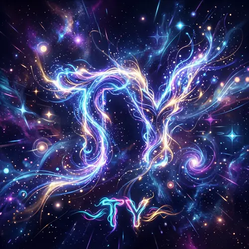 Animated Visual Representation of 'ty' Concept