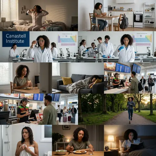 A Day in the Life of a Busy Student