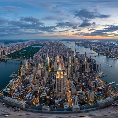 Stunning NYC 360° Panorama View