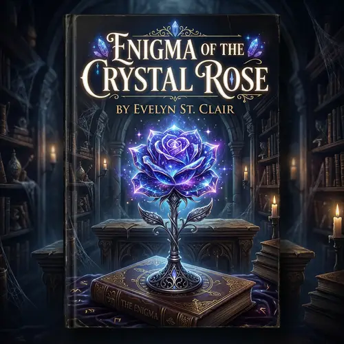 Enigma de la Rosa de Cristal - Book Cover