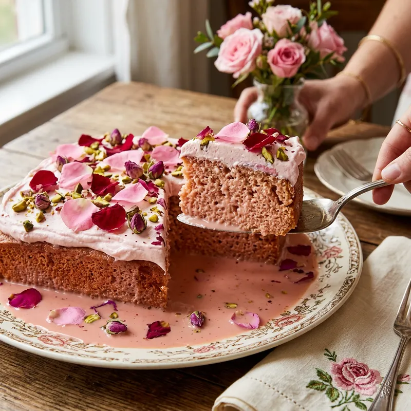 Rose Milk Tres Leches Cake Recipe: Irresistible Delight
