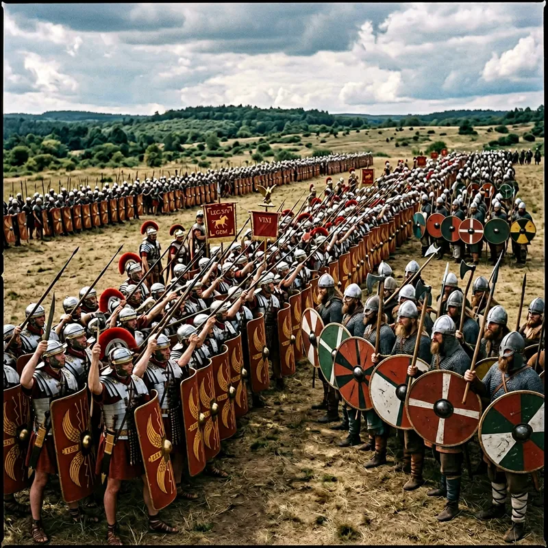 Roman & Viking Legion Formation | 1st Century CE