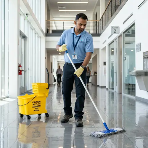 Professional Male Cleaning Technician Services