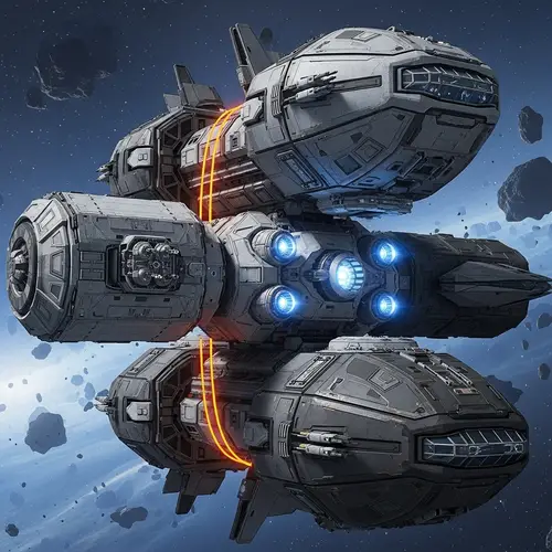 Project CHAMELEON: Modular Sci-Fi Ship Overview