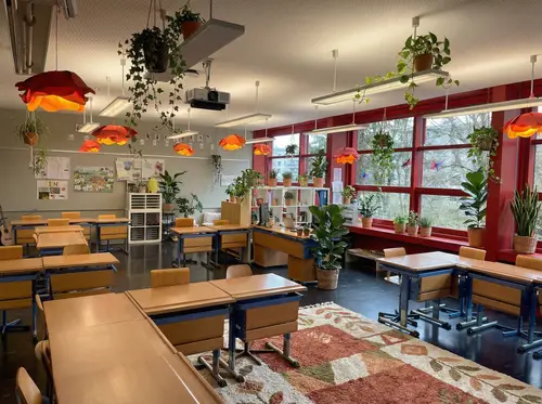 Create a Cozier Classroom with Color and Plants