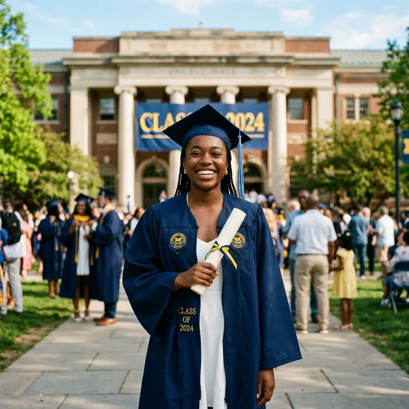 Proud Graduate Celebration: Cap & Gown Moments Proud Graduate Celebration: Cap & Gown Moments