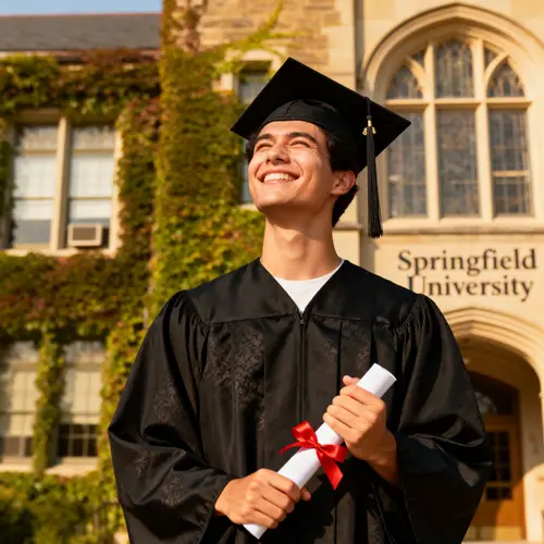 Proud Graduate Celebration: Cap & Gown Moments