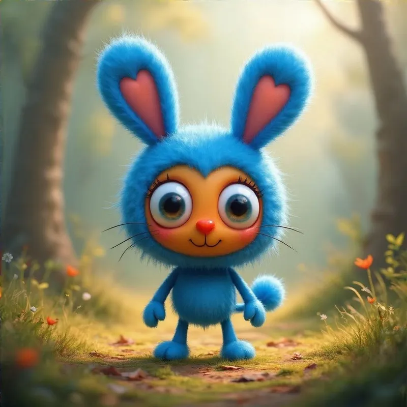 Unique Imaginary Friend Character