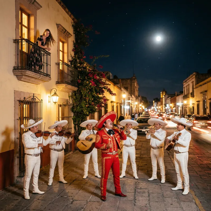 Romantic Mariachi Serenade Under the Stars Romantic Mariachi Serenade Under the Stars