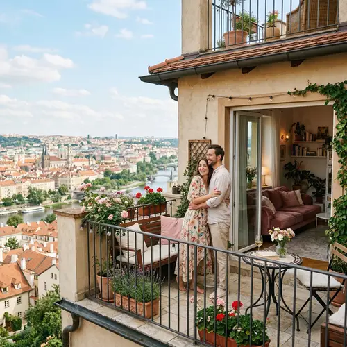 Romantic Love Nest: A Charming Three-Story Home