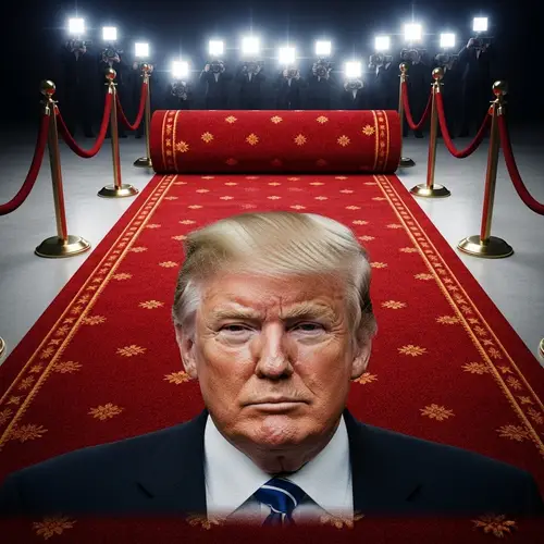 Donald Trump as a Red Carpet Image