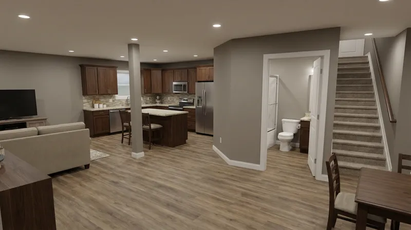 Finish Your Basement: Walls, Floors, Cabinets & More