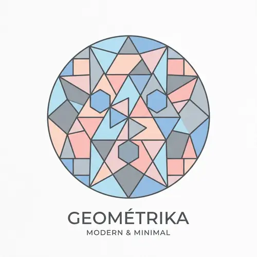 Modern Abstract Geometric Logo Design