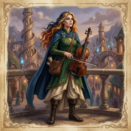 Lyra Serenade: The Musical Melodi - D&D Character Guide