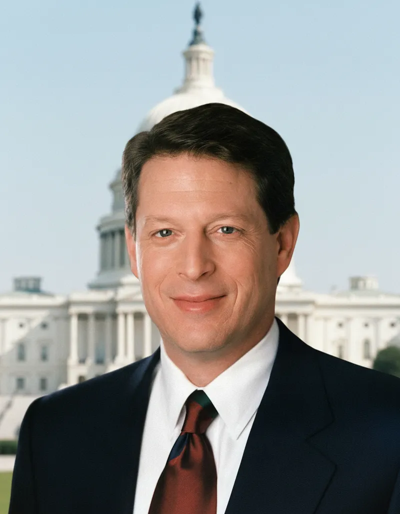 Official Portrait of Al Gore at the Capitol