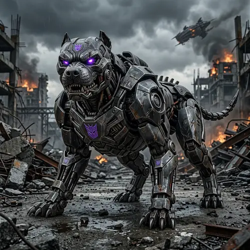 Hyper Realistic Staffordshire Terrier Transformer