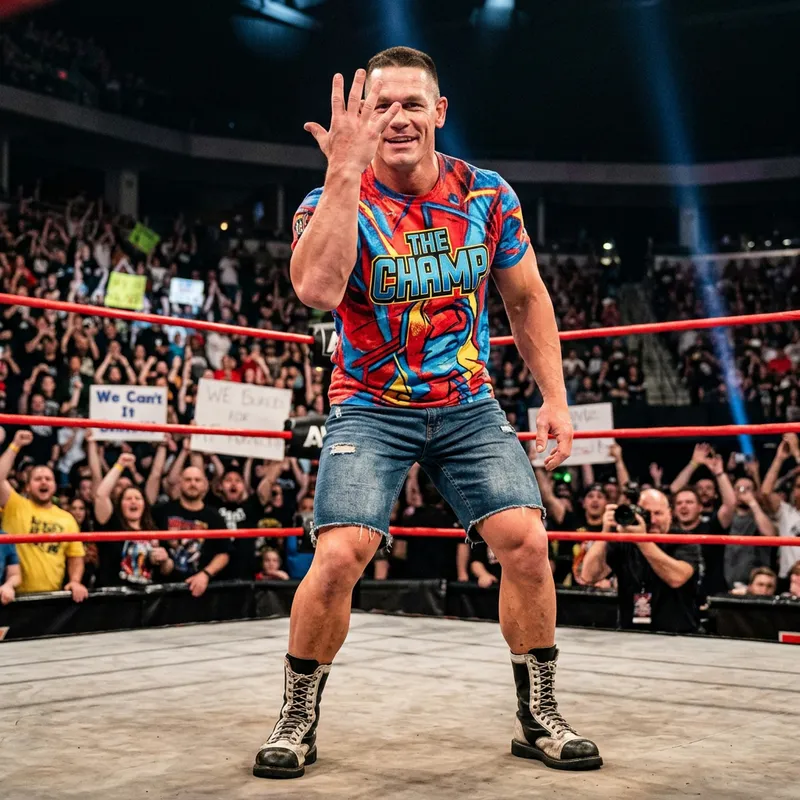 John Cena: The Muscular WWE Superstar