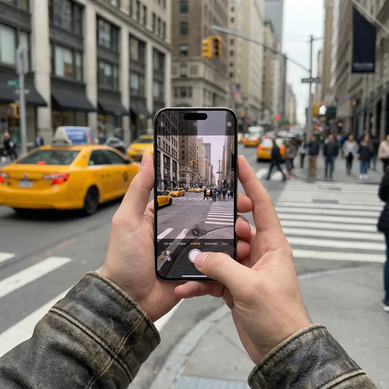 First-Person View with iPhone 17 Pro