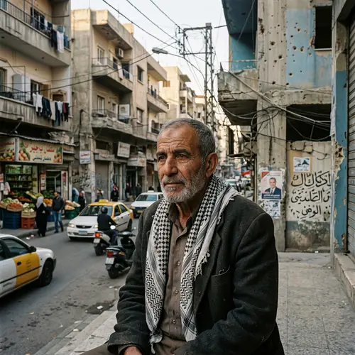 Captivating Portrait in Middle-Eastern City | Life and Resilience