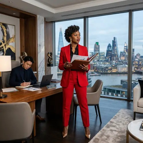 Empowered CEO: Modern Office Elegance