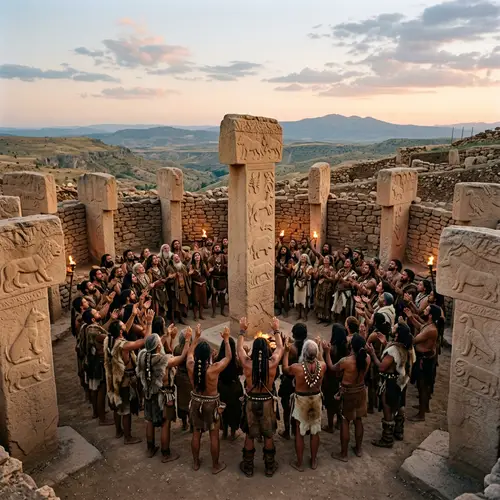 Göbeklitepe Worship Ritual 10,000 Years Ago