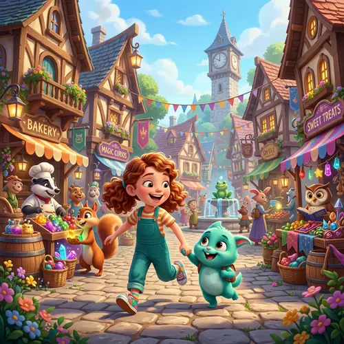 Joyful Animation in Colorful Style