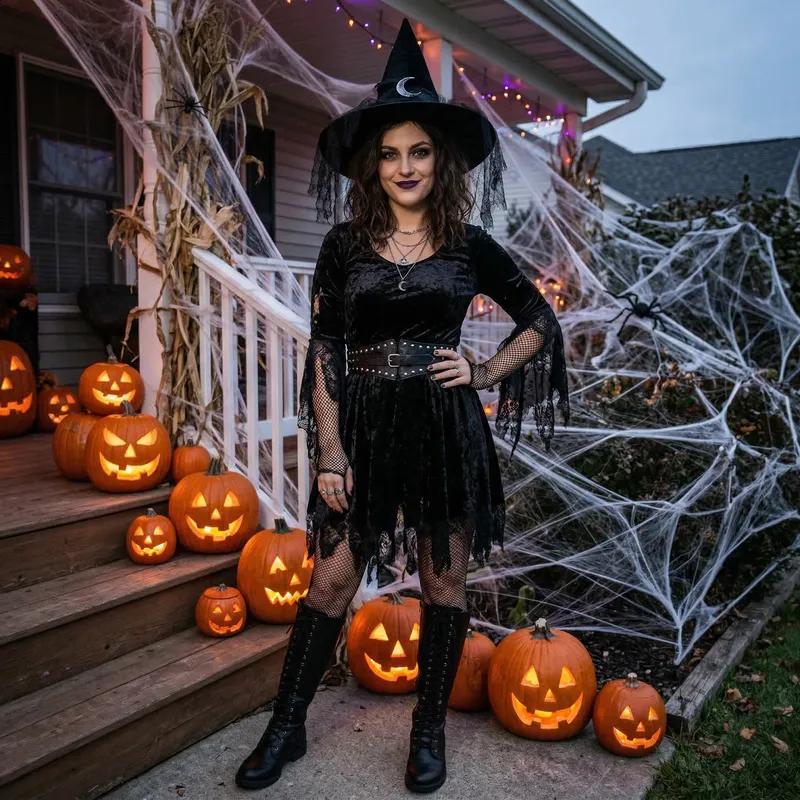 Naughty Halloween Costumes: Sexy Fishnet Bodystockings