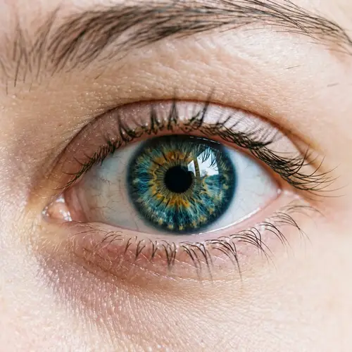 Intricate Human Eye: Mesmerizing Hues and Detail