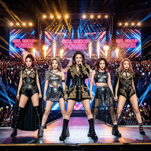 Super Powerful Outfits for Girl Group Concerts