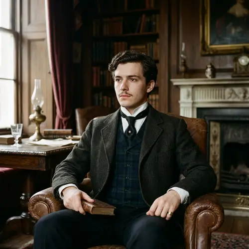 Victorian Portrait of a Young Man - Cinematic Realism