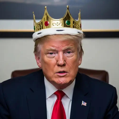Donald Trump Upset Crowned Image