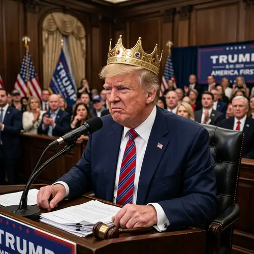 Donald Trump Upset Crowned Image