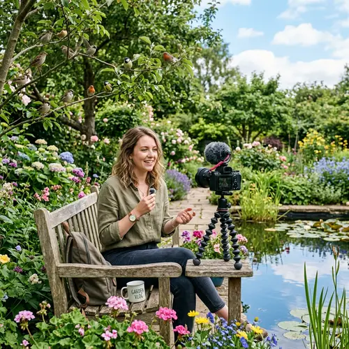 Tranquil Garden Video Blog: Nature's Beauty Captured