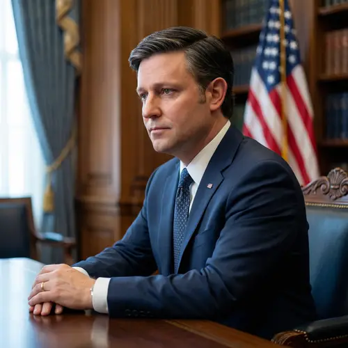 Realistic Portrait of Speaker Mike Johnson