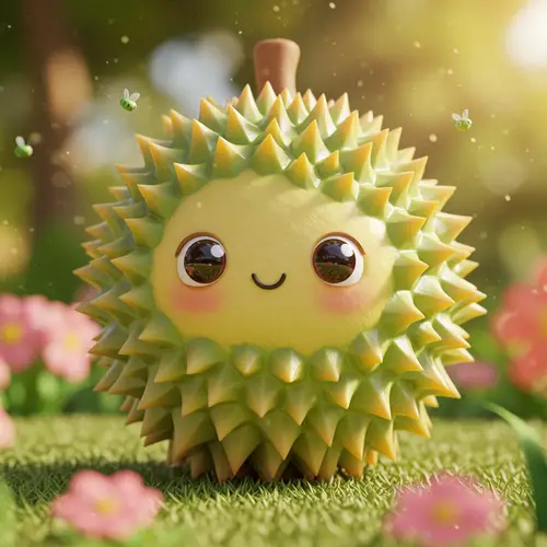 Cute Durian: The Adorable King of Fruits