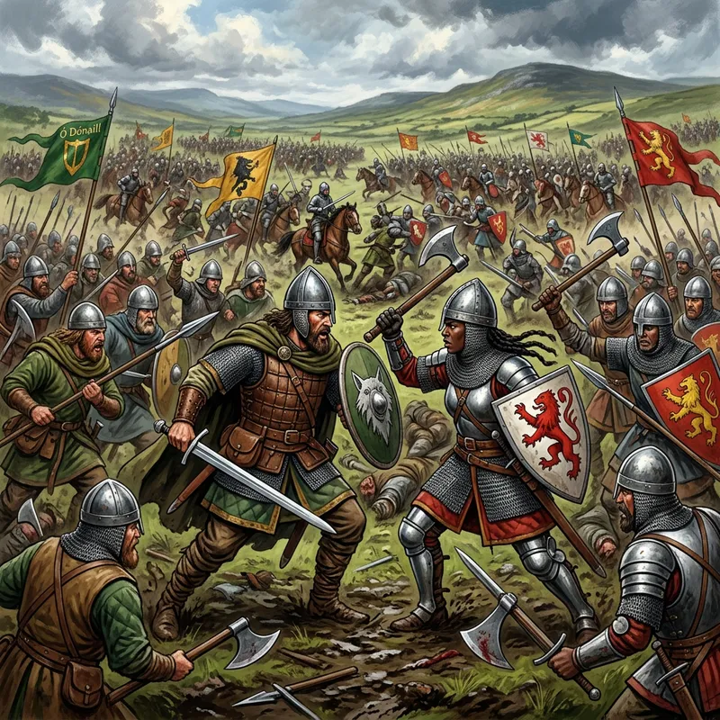 The Battle of Knockdoe: A Fierce Medieval Clash