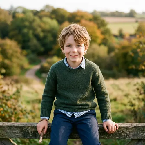 Portrait of a Young Boy - Capturing Innocence