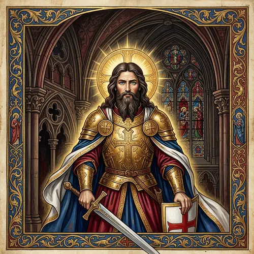Son of God - Medieval Divine Warrior | Dignified Image
