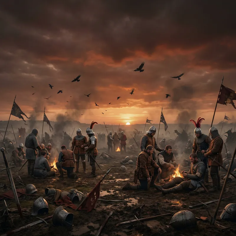 Bloody Battlefield: Aftermath of Conflict