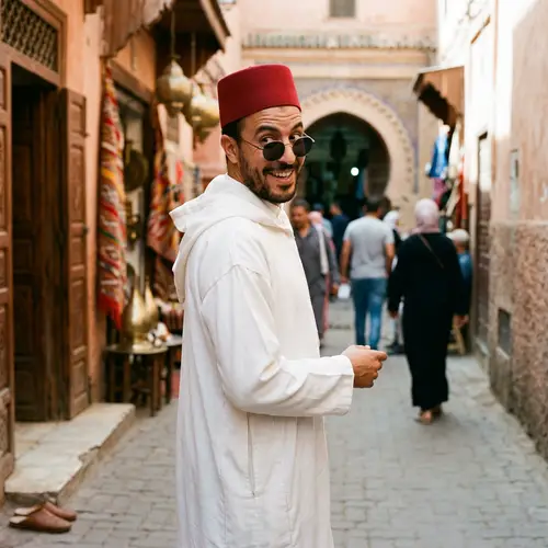 Playful Moroccan Fashion: Traditional Attire with a Twist