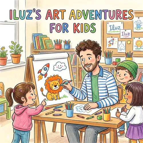 Mr. Iluz: Fun Drawings for Kids