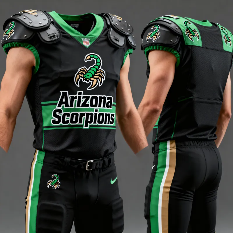 Pro Football Uniform for Arizona Scorpions