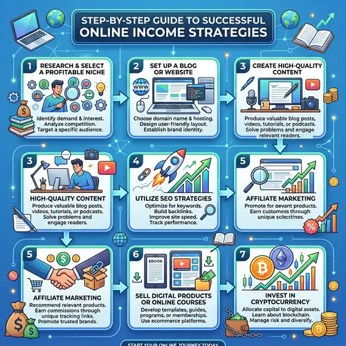 Successful Strategies to Make Money Online - Step-by-Step Guide