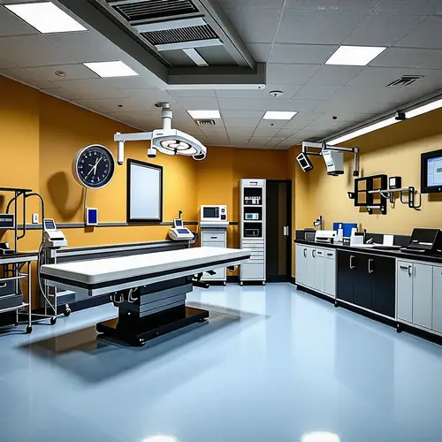 Modern Operation Theater Room with Equipment