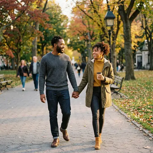 Beautiful Black Couple Together