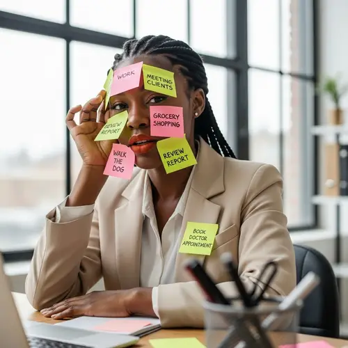 Juggling Tasks: A Business Woman's Daily Struggles