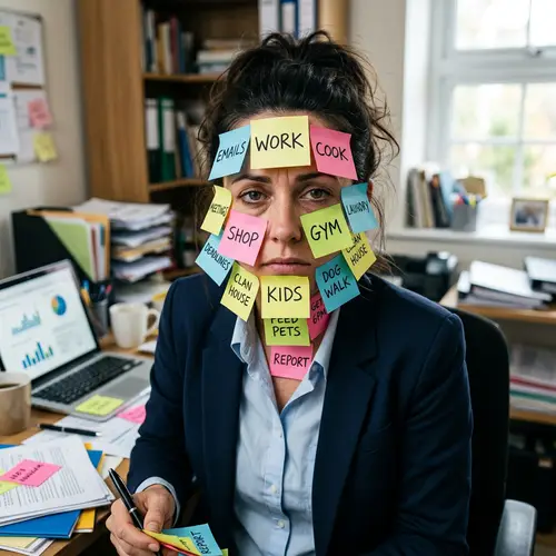 Juggling Tasks: A Business Woman's Daily Struggles